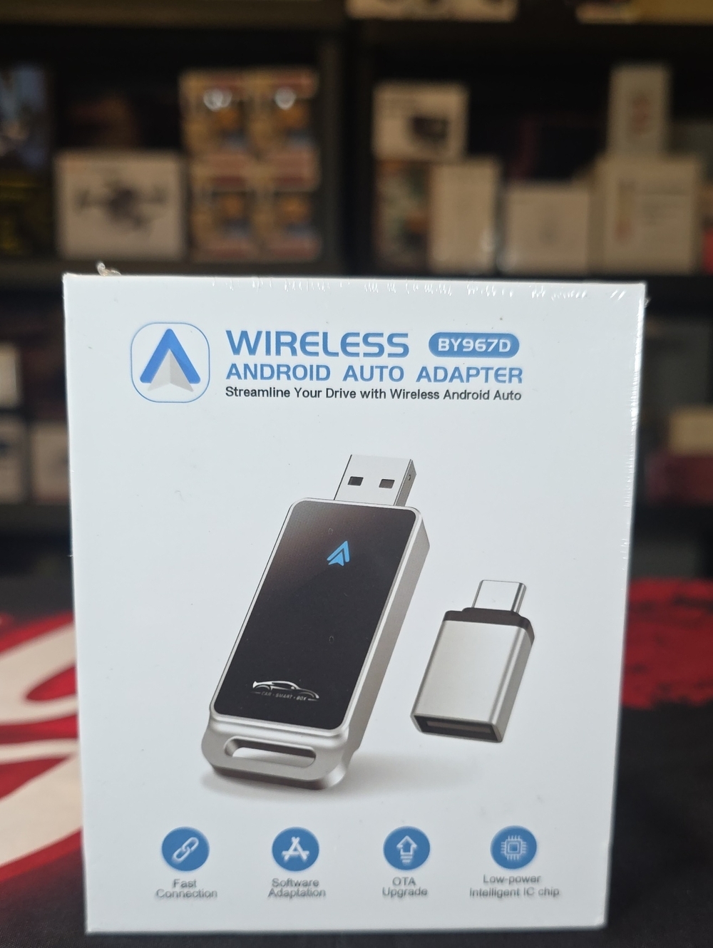 Wireless Android Auto Adapter - FACTORY SEALED